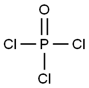三氯氧磷, 10025-87-3, 结构式