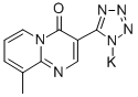 吡嘧司特钾, 100299-08-9, 结构式
