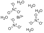 五水合硝酸铋 结构式
