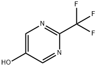 2-(三氟甲基)嘧啶-5-醇 结构式