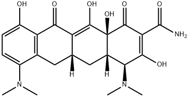 ミノサイクリン 化学構造式