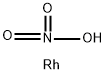 硝酸铑, 10139-58-9, 结构式