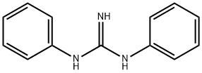 二苯胍, 102-06-7, 结构式