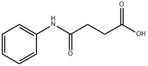 4-氧代-4-(苯基氨基)丁酸 结构式