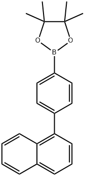 4-(Naphthalene-1-yl)phenylboronic acid pinacol ester Struktur