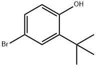 4-ブロモ-2-tert-ブチルフェノール 化学構造式