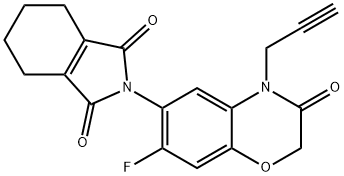 フルミオキサジン 化学構造式