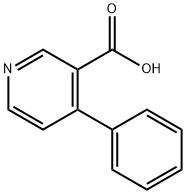 4-苯基烟酸, 103863-14-5, 结构式