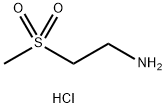 2-(甲砜基)乙胺盐酸盐, 104458-24-4, 结构式