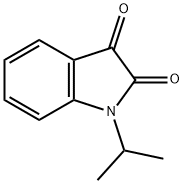 1-异丙基-1H-吲哚-2,3-二酮, 10487-31-7, 结构式