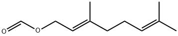 甲酸香叶酯, 105-86-2, 结构式