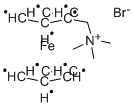 二茂铁甲基三甲基溴化铵, 106157-30-6, 结构式