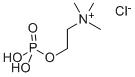 磷酸胆碱, 107-73-3, 结构式