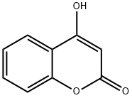4-羟基香豆素, 1076-38-6, 结构式