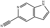 5-氰基-6-氮杂吲哚, 1082041-09-5, 结构式