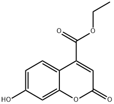 7-羟基香豆素-4-羧酸乙酯, 1084-45-3, 结构式