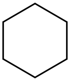 环己烷, 110-82-7, 结构式