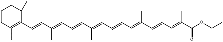 Β-阿朴胡萝卜酸乙酯 结构式