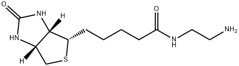 乙二胺生物素, 111790-37-5, 结构式