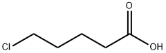 5-氯戊酸, 1119-46-6, 结构式