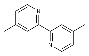 4,4'-二甲基-2,2'-联吡啶 结构式