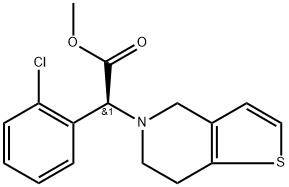 氯吡格雷 结构式