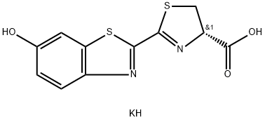 D-荧光素钾盐 结构式