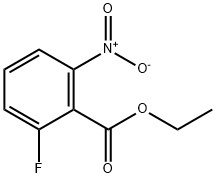 2-氟-6-硝基苯甲酸乙酯, 1154426-16-0, 结构式