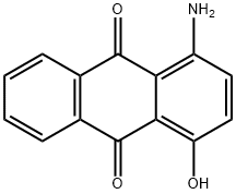 1-氨基-4-羟基蒽醌, 116-85-8, 结构式