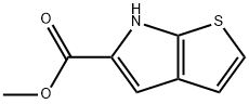 6H-噻吩并[2,3-B]吡咯-5-羧酸甲酯, 118465-49-9, 结构式