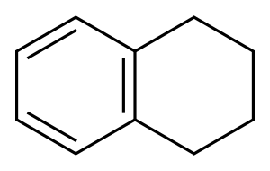 1,2,3,4-四氢萘, 119-64-2, 结构式