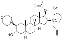 罗库溴铵, 119302-91-9, 结构式