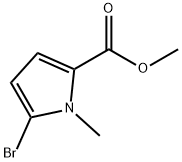 Methyl 5-broMo-1-Methyl-1H-pyrrole-2-carboxylate Struktur