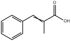 2-甲基-3-苯基丙烯酸, 1199-77-5, 结构式