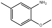2-甲氧基-5-甲基苯胺 结构式