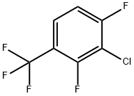 2-CHLORO-1,3-DIFLUORO-4-TRIFLUOROMETHYL-BENZENE Struktur