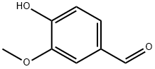 天然香兰素, 121-33-5, 结构式