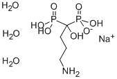 阿伦磷酸钠, 121268-17-5, 结构式