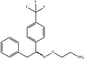2-Phenyl-1-[4-(trifluoromethyl)phenyl]ethane 2-(Aminoethyl)oxime (Fluvoxamine Impurity) Struktur