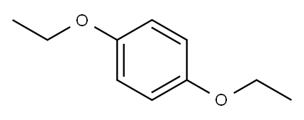 1,4-Diethoxybenzene Structure