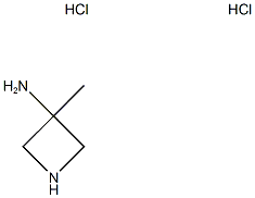 3-氨基-3-甲基吖啶二盐酸盐 结构式