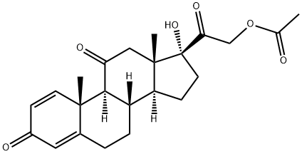 プレドニゾンアセタート 化学構造式