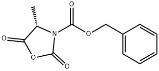 Z-L-Alanine N-carboxyanhydride Struktur