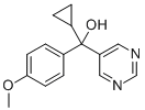 环丙嘧啶醇 结构式
