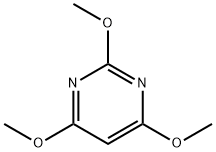 2,4,6-三甲氧基嘧啶 结构式