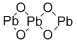 四酸化三鉛 化学構造式