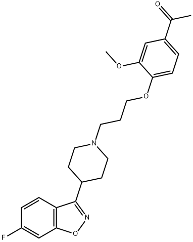 伊潘立酮 结构式