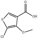 5-CHLORO-4-METHOXYTHIOPHENE-3-CARBOXYLIC ACID Structure