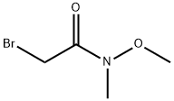 2-溴-N-甲氧基-N-甲基乙酰胺 结构式