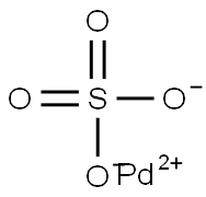 硫酸钯, 13566-03-5, 结构式